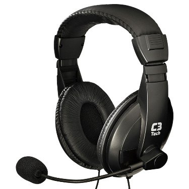 Fone de Ouvido C3Tech Voicer Confort Com Microfone