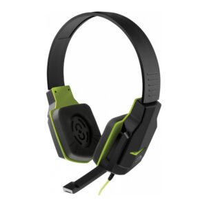 Fone de Ouvido Headset Gamer Verde Controle de Volume PH146